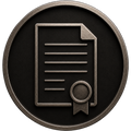 Authentication provenance medallion