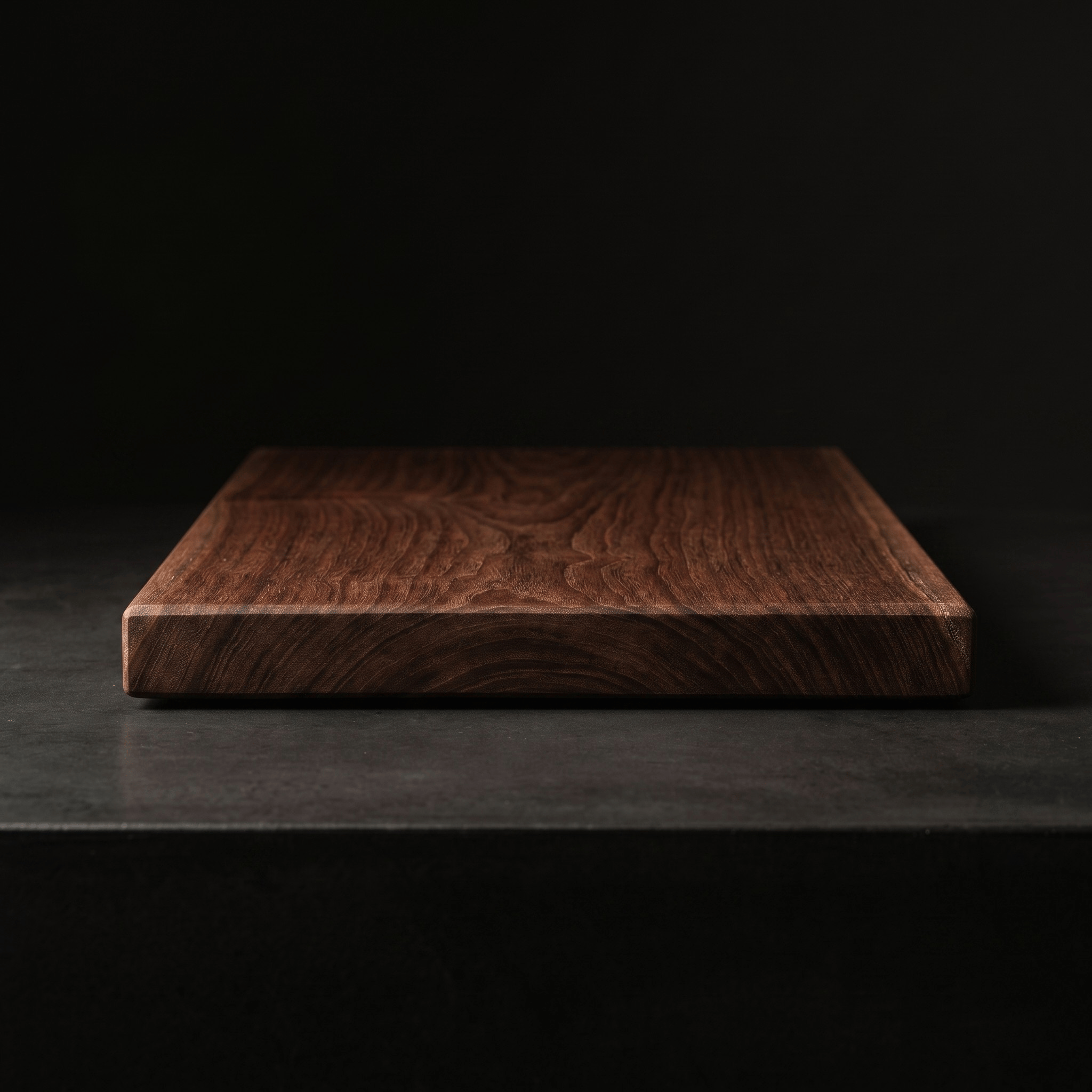 The Brook River Red Gum board edge profile showing 30mm thickness