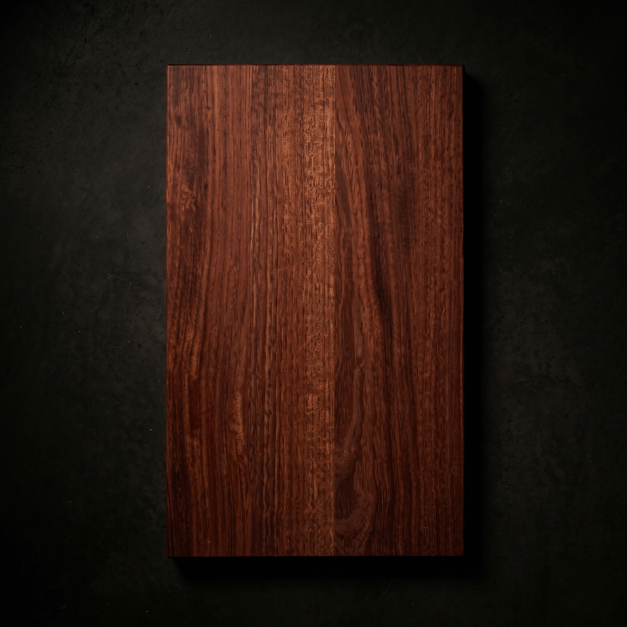 The Brook in River Red Gum — single-origin Australian hardwood presentation board