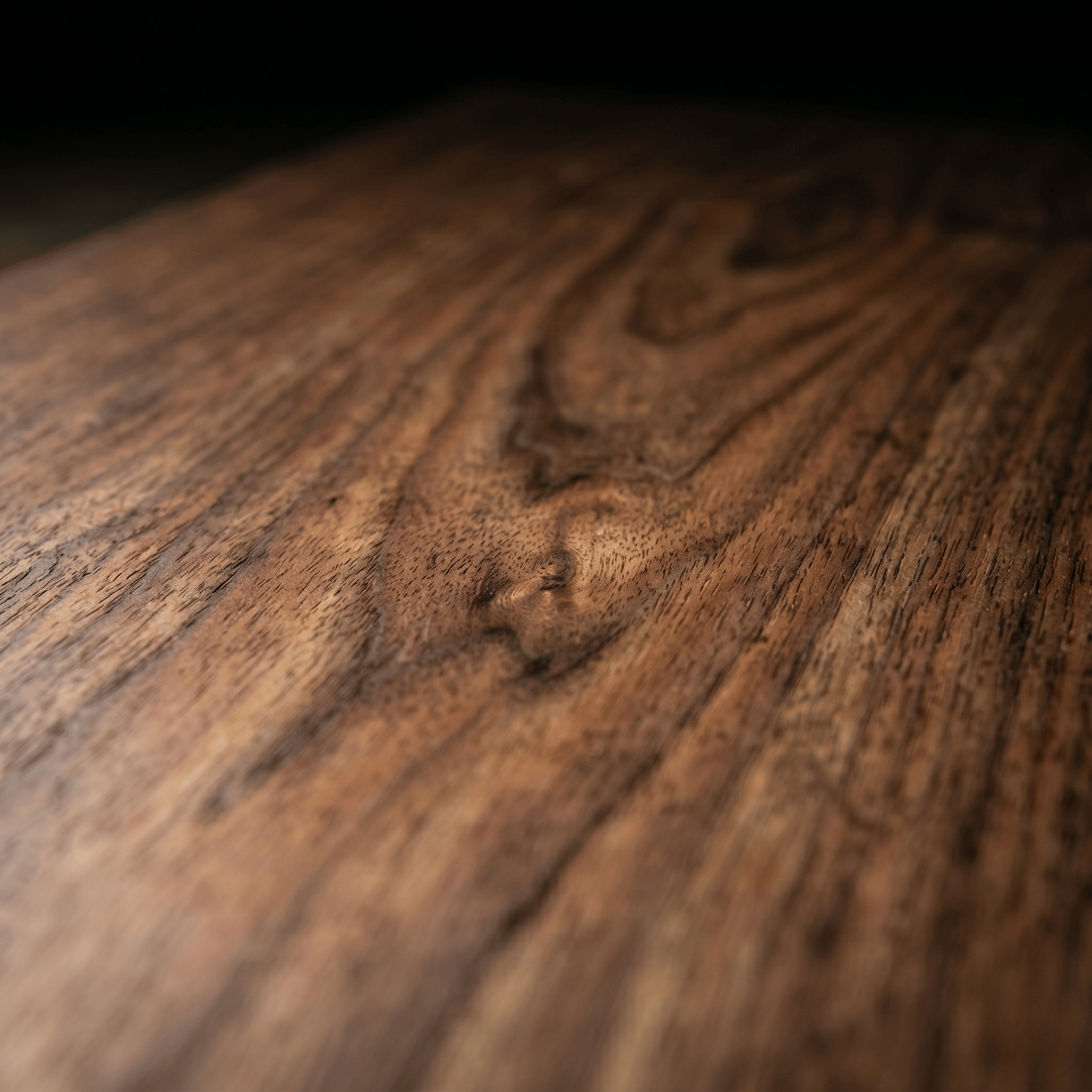 Macro of River Red Gum grain on The Stream board
