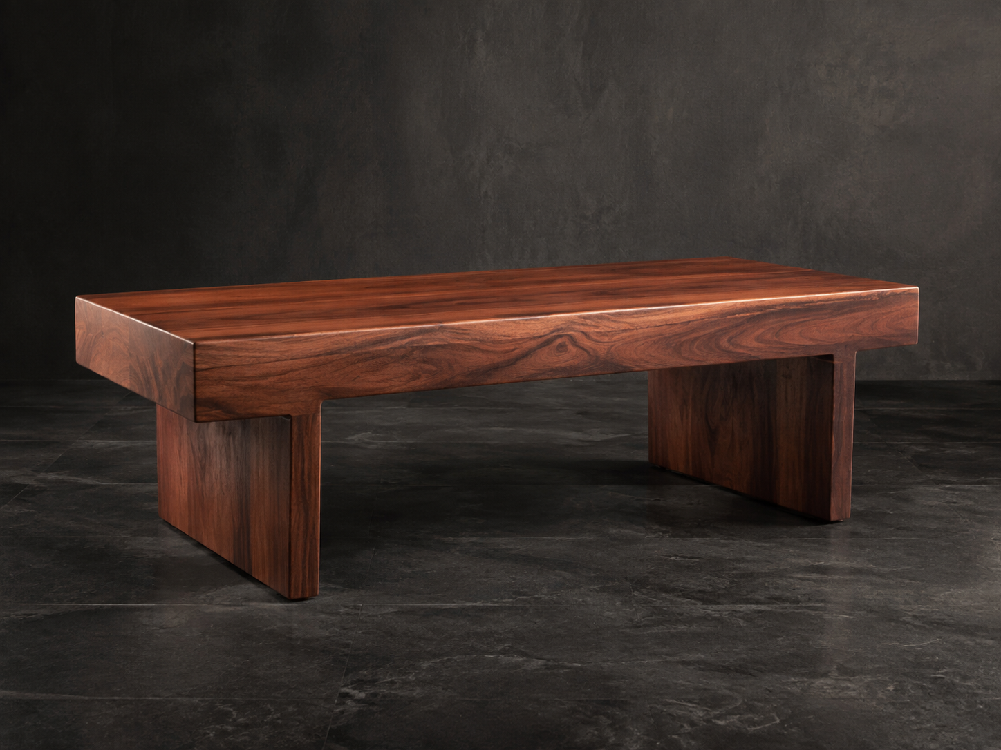 Representative River Red Gum low table from The Bank collection